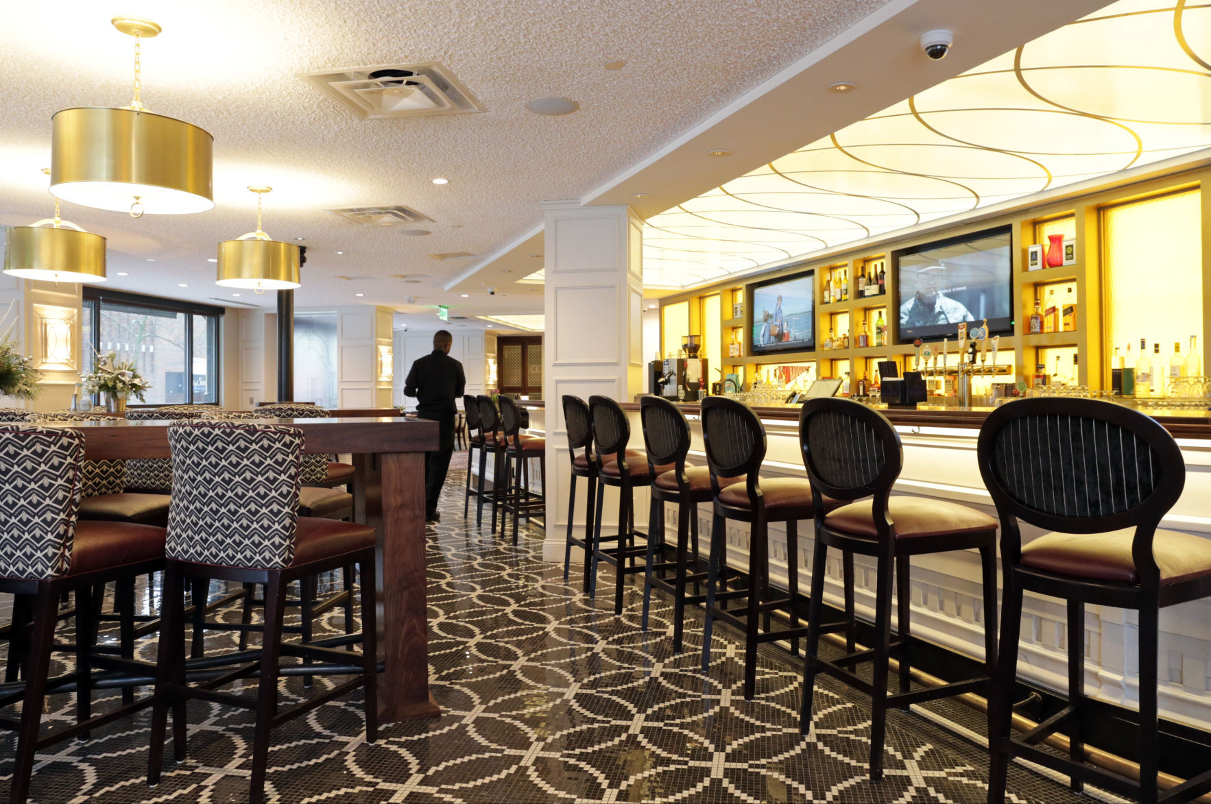 The Post bar area